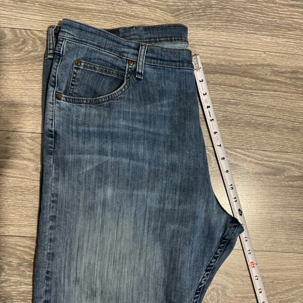 Wrangler‎ Premium Quality Comfort Western Mens Straight Leg Jeans Blue 40x27